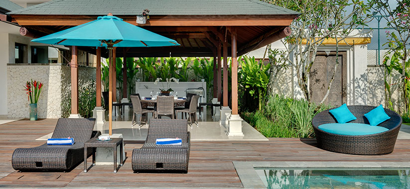 Pandawa Cliff Estate - Villa Marie - Pool side